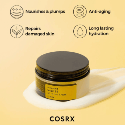 Crema pentru ten cu 92% extract de melci COSRX Advanced Snail 92 All in One 100ml - imagine 3