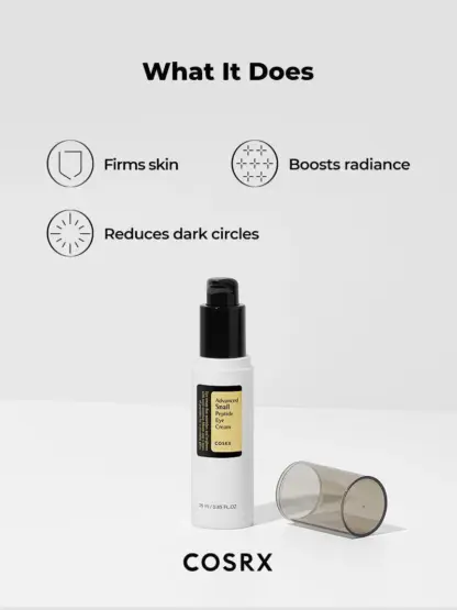 Crema de ochi cu secretie de melc si peptide COSRX Advanced Snail Peptide Eye Cream 25ml - imagine 3