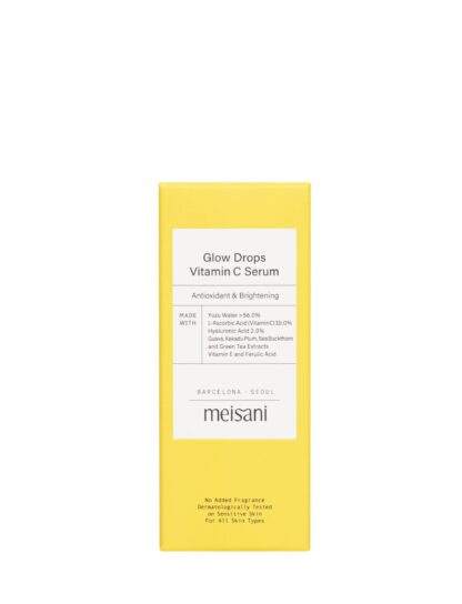 Ser iluminator pentru fata cu Vitamina C Meisani Glow Drops 15ml - imagine 3