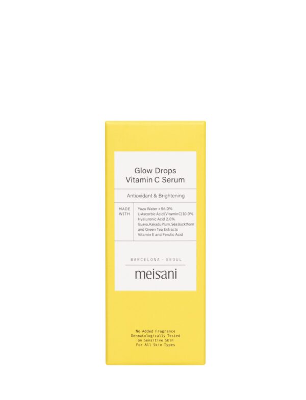 Ser iluminator pentru fata cu Vitamina C Meisani Glow Drops 15ml