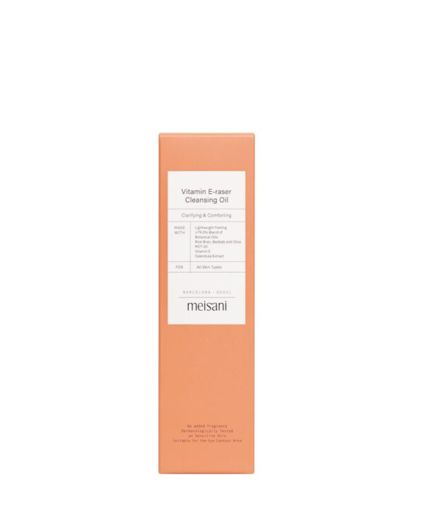 Ulei demachiant pentru piele sensibila cu Vitamina E Meisani 150ml