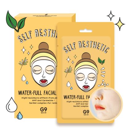 Masca pentru piele uscata tip servetel G9 Skin Water-full Facial Mask 23ml - imagine 2