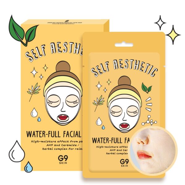 Masca pentru piele uscata tip servetel G9 Skin Water-full Facial Mask 23ml