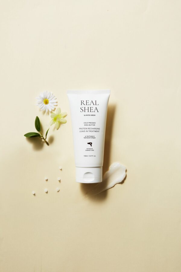 Tratament reparator fara clatire cu unt de shea Rated Green Real Shea Protein Recharging 150ml