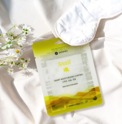 Masca regeneranta cu esenta de melc Jkosmec Skin Solution Snail Mask 25ml - imagine 2
