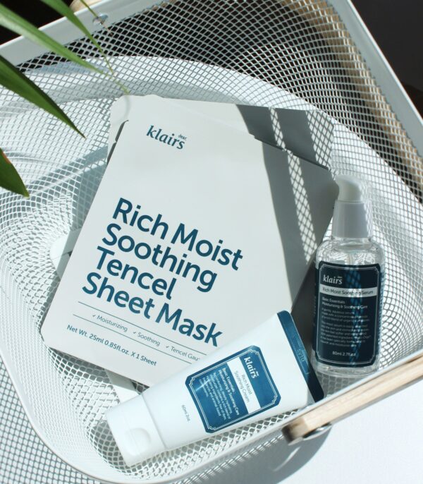 Masca hidratanta si calmanta dear, Klairs Rich Moist Soothing 25ml