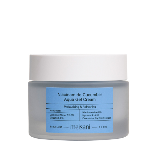 Crema hidratanta cu 4% niacinamide si extract de castravete Meisani 50ml