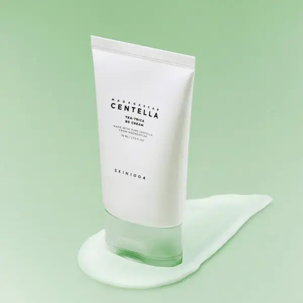 Crema calmanta si hidratanta pentru tenul sensibil SKIN1004 Tea-Trica B5 Cream 75ml