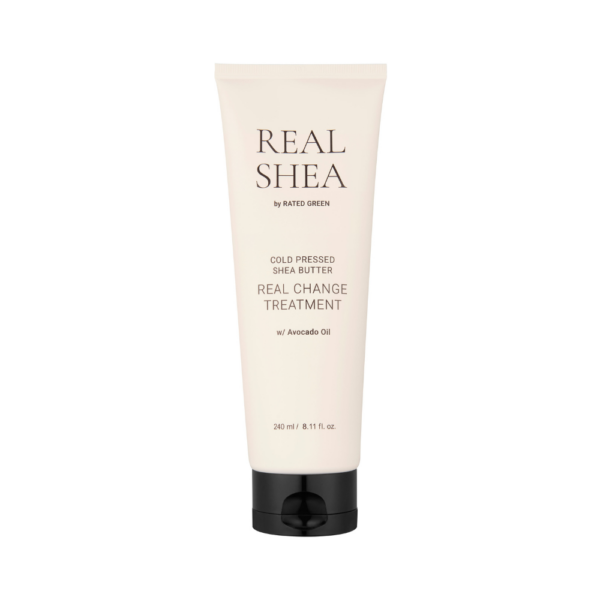 Tratament hranitor cu unt de shea pentru par deteriorat Rated Green Real Shea 240ml